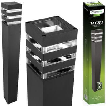 LUMILED Vrtna lampa E27 zunanji svetilka TAXUS 2 črna 80cm