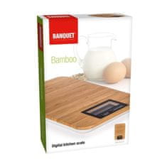 Banquet Digitalna kuhinjska tehtnica BAMBOO 5 kg, komplet 2