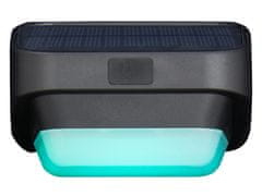 Verkgroup Solarna LED RGB dekorativna stenska svetilka senzor mraka