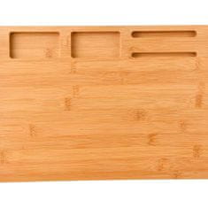 Bergner Miza za prenosni računalnik 41 x 28 x 10 cm Racing bambus BG-48001-MM