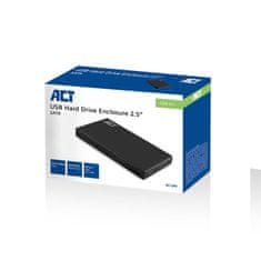 ACT AC1200 2,5" SATA USB 3.2 Gen1 aluminjasto prenosno ohišje za trdi disk/SSD