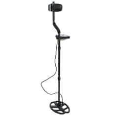 Vidaxl Detektor kovin 20 cm globina iskanja LCD zaslon