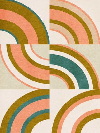 Pelcasa Rainbow Suns 10 - 30x40 cm