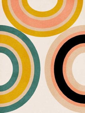 Pelcasa Rainbow Suns 11 Kopie - 50x70 cm
