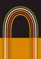 Pelcasa Geo Shapes Fall 21 Rainbow Arc - 21x30 cm 