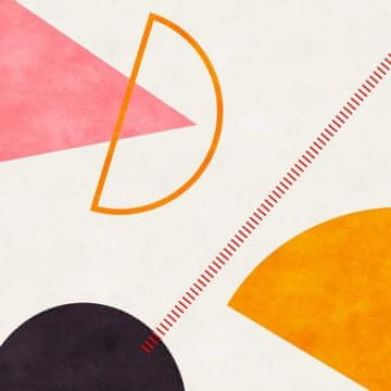 Pelcasa Mid Bauhaus Geometry 4 - 50x70 cm
