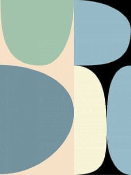 Pelcasa Mid Century Pastel 17 - 70x100 cm