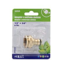 ROSA Adapter z notranjim navojem 1/2" + 3/4" Ms AQUA