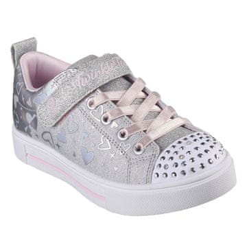 Skechers Čevlji srebrna Led Heather Charm