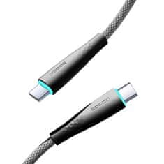Toocki Kabel USB-C na USB-C Toocki TXCTT1- BMH01-B, 1m, PD FC 100W (črn)