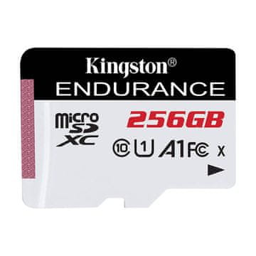 Kingston Pomnilniška kartica microSD Kingston 95/45MB/s C Endurance s kapaciteto 256 GB