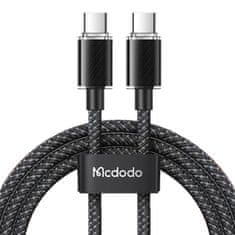 Mcdodo Kabel USB-C na USB-C Mcdodo CA-3670, 100 W, 1,2 m (črn)