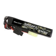 Gens Ace Gens ace G-Tech 25C 1000mAh 2S1P 7,4V baterija za airsoft pištole z mini Tamiya Plug priključkom