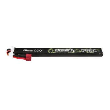 Gens Ace Akumulator Gens Ace 25C 1200mAh 3S1P 11.1V Airsoft Gun Lipo z konektorem T Plug Long size