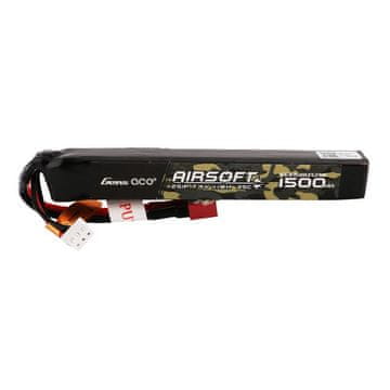 Gens Ace Baterija Gens ace 25C 1500mAh 2S1P 7,4V Airsoft Gun Lipo s T vtičem