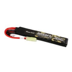 Gens Ace Baterija Gens ace 25C 1500mAh 2S1P 7,4V Nunchuck 2X Airsoft Gun Lipo z mini Tamiya vtičem