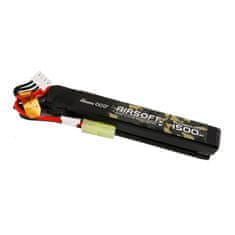 Gens Ace Baterija Gens ace 25C 1500mAh 3S1P 11.1V Nunchuck 2X Airsoft Gun Lipo s T vtičem