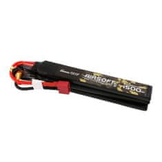 Gens Ace Baterija Gens ace 25C 1500mAh 3S1P 11.1V Nunchuck 3X Airsoft Gun Lipo s T vtičem