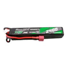 Gens Ace Baterija Gens ace 25C 2400mAh 2S2P 7,4V Sedlo Airsoft Gun Lipo z Mini Deans(T) vtičem