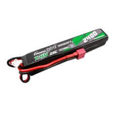 Gens Ace Baterija Gens ace 25C 2400mAh 2S2P 7,4V Sedlo Airsoft Gun Lipo z Mini Deans(T) vtičem