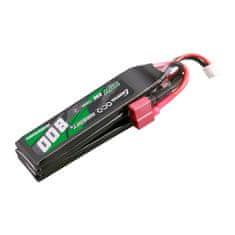 Gens Ace Baterija Gens ace 25C 800mAh 3S1P 11.1V NUNCHUCK 3X Airsoft Gun Lipo z Deans(T) vtičem