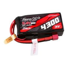 Gens Ace Gens ace G-Tech 4300mAh 3S1P 11,4V 60C Lipo baterija s T-vtičem