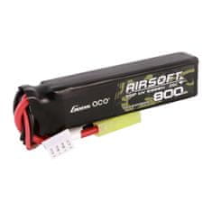 Gens Ace Akumulator Gens Ace Lipo 800MAH 11.1V 25C 3S1P Airsoft Gun Lipo z konektorem mini Tamiya Plug