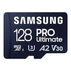 Samsung Pomnilniška kartica Samsung microSDXC PRO Ultimate 128 GB 200 MB/s UHS-I/U3 (MB-MY128SB/WW)