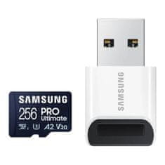 Samsung Samsungova pomnilniška kartica microSDXC PRO Ultimate 256 GB 200/130 MB/s UHS-I/U3 (MB-MY256SB/WW)