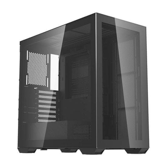 darkFlash Darkflash DLX4000 Stekleno računalniško ohišje (črno)