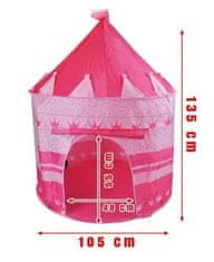 Iso Trade Otroški šotor roza