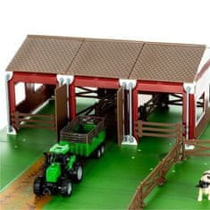 Kruzzel kmetija z živalm 2 traktorja 102 delni set