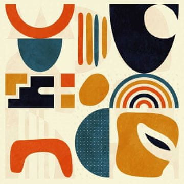 Pelcasa Quadrate Bunt3 - 21x30 cm