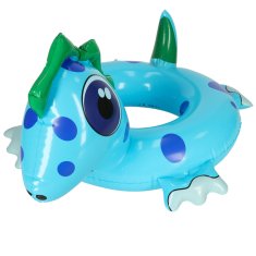 Ikonka Napihljiv dinozavrski plavalni obroč 50 cm