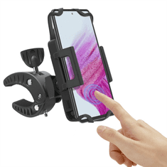 Hama Strong, univerzalno držalo za mobilni telefon širine 5-9 cm, za krmilo kolesa, vrtljivo za 360°