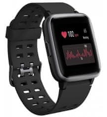Umax Pametna ura U-Band P2 Black/ 1,3" IPS/ Bluetooth 4.2/ nRF52840/ ATM5/ iOS 8.0 +/ Android 4.3 +/ Veryfit PRO app