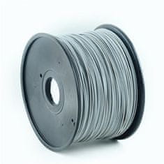 GEMBIRD, Struna za tiskanje (filament), PLA, 1,75 mm, 1 kg, siva