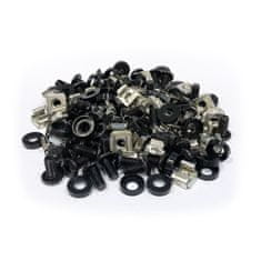 Triton Montažni set M6 (50 kosov/paket) - 12 mm BLACK