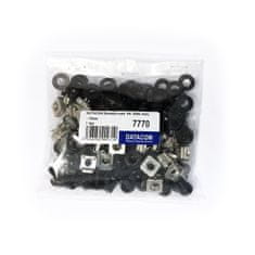 Triton Montažni set M6 (50 kosov/paket) - 12 mm BLACK