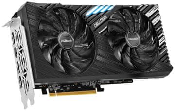 ASRock AMD Radeon RX 7600 XT Challenger 16GB OC / 16GB GDDR6 / PCI-E / HDMI / 3x DP