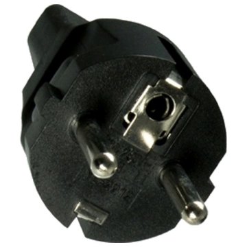 PremiumCord Adapter CEE 7/7 moški na IEC C13 ženski, napetost 230V, 10A