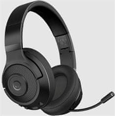 LORGAR gaming slušalke Noah 500, BT 5.3, do 58 ur, črne