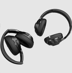 LORGAR gaming slušalke Noah 500, BT 5.3, do 58 ur, črne
