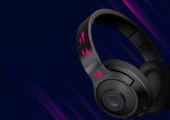 LORGAR gaming slušalke Noah 500, BT 5.3, do 58 ur, črne