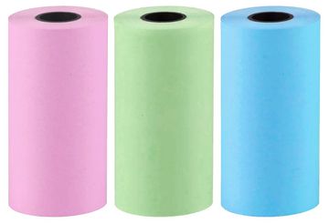 Helmer termalni mini tiskalniški zvitki TP01/TP02/ 55mm x 25mm/ 3 kosi/barva