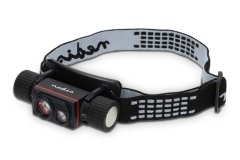 Nedis LED čelna svetilka/ 1000 lm/ baterijsko napajanje/ USB napajanje/ 3,7 V DC/ vključene baterije/ možnost ponovnega polnjenja/ črna
