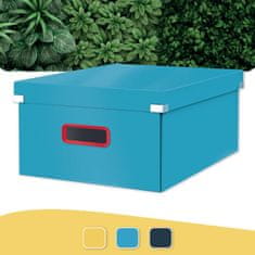 Leitz Click &amp; Store Cosy box L(A3), modra