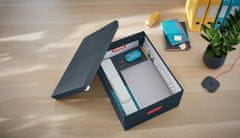 Leitz Click &amp; Store Cosy box L(A3), siva