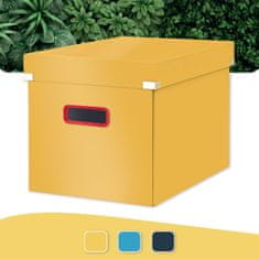 Leitz Click &amp; Store Cosy box L(A4), rumena