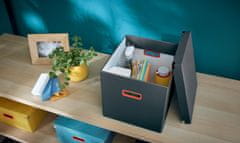 Leitz Click &amp; Store Cosy box L(A4), siva
